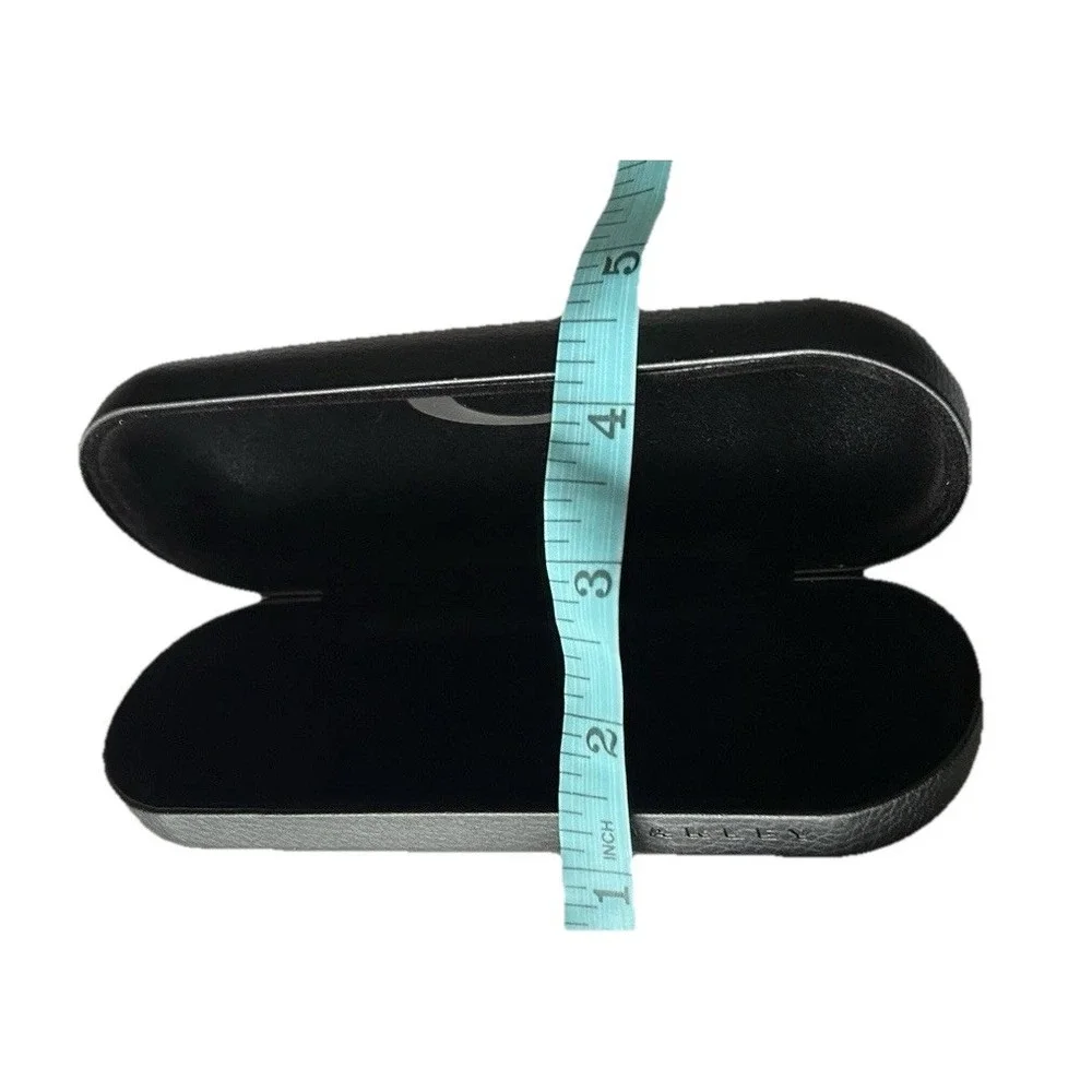 Cool Convenient Travel Black Faux Leather Oakley Hard Shell Glasses Eyewear Case